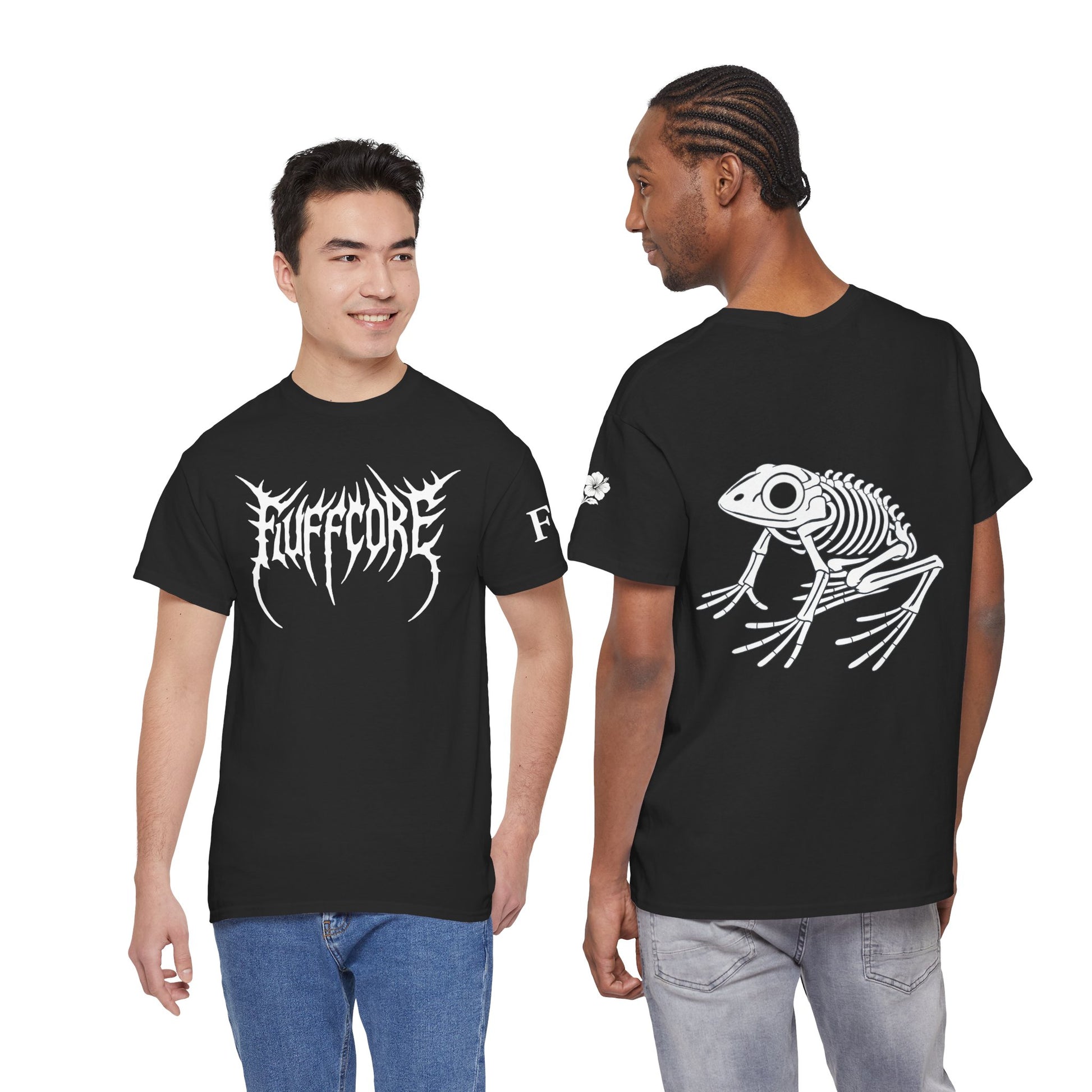 Fuffcore Metal Tee — Skeleton Coqui Graphic T-Shirt